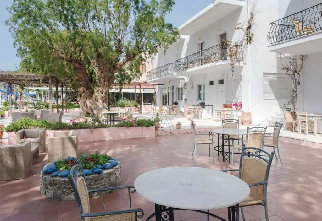 Oceanis Rooms Apartments Corfu, Ionian Sea view, Oceanis Rooms Apartments restaurant
