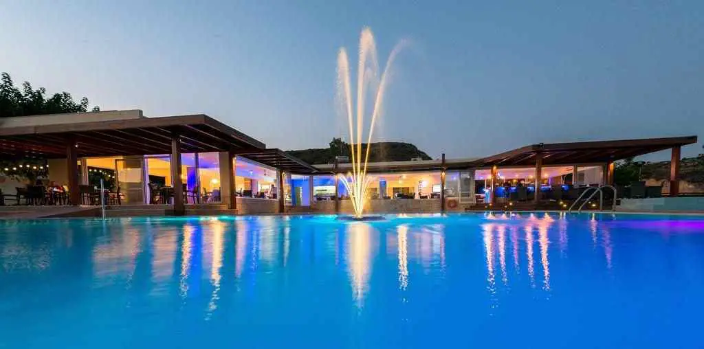 Zoes Hotel﻿ Rhodes swimming pool, Mediterranean Sea view hotels in Rhodes
