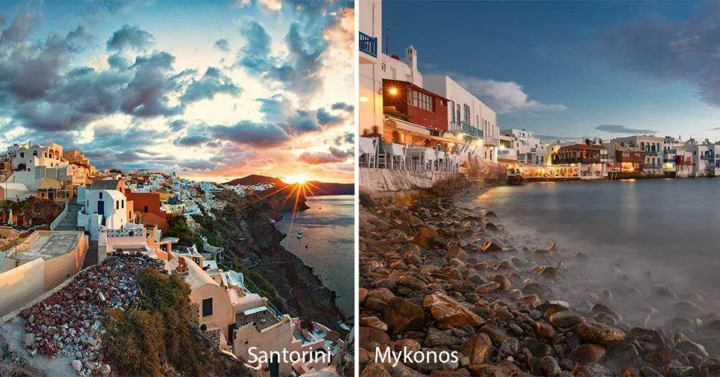 Mykonos or Santorini Guide