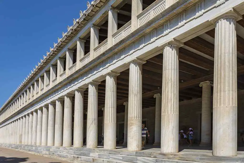 Stoa of Attalos in Athens, Agora Monument Stoa of Attalos
