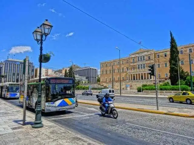 Syntagma transportation, Syntagma buses