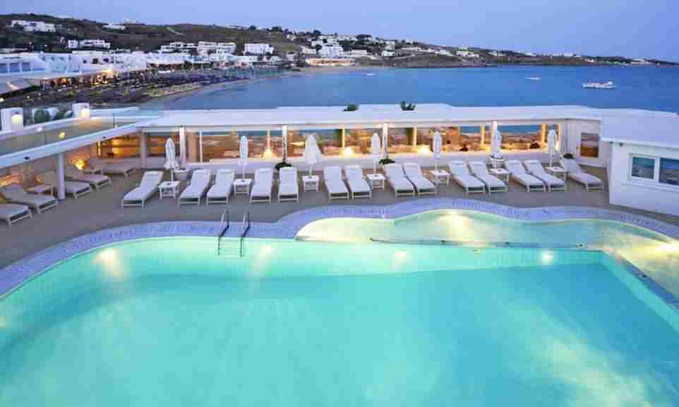 Petinos Beach Hotel pool, Petinos Beach Hotel reviews