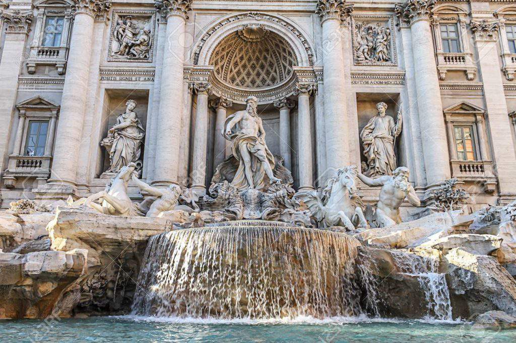 trevi fountain timings,trevi fountain architecture,trevi fountain timings