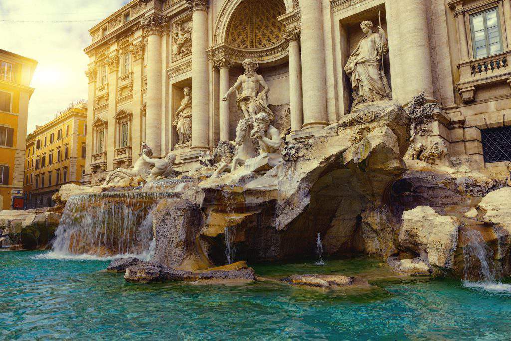 trevi fountain rome, trevi fountain coins, trevi fountain ancient rome